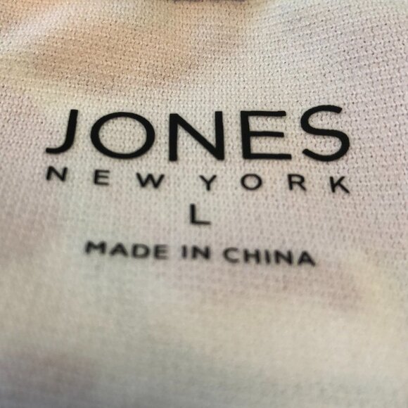 Jones New York Floral Bikini Bottoms w Side Ruching Purple Orange Brown Size L - Picture 7 of 8